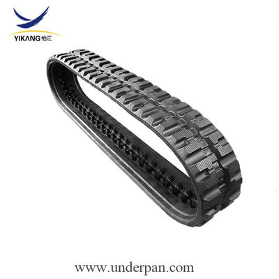 450x81x76W المطاط المسار ل حفارة أجزاء الهيكل السفلي رافعة الحفر