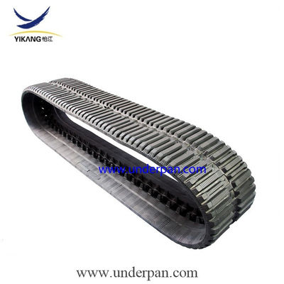 300x55x82 المطاط المسار ل حفارة أجزاء الهيكل السفلي رافعة الحفر