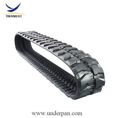 300x55x82 المطاط المسار ل حفارة أجزاء الهيكل السفلي رافعة الحفر