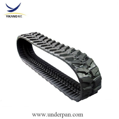 300x55x82 المطاط المسار ل حفارة أجزاء الهيكل السفلي رافعة الحفر