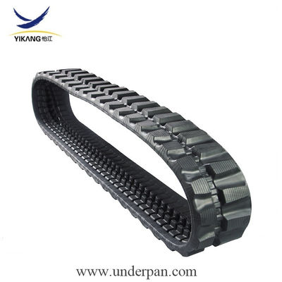 250x52.5x76N المطاط المسار ل حفارة أجزاء الهيكل السفلي رافعة الحفر