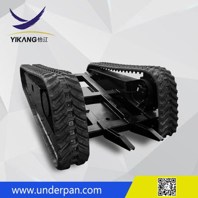 OEM &amp; ODM نظام الهيكل السفلي المطاطي المجنزرة لـ 3-10 أطنان من قطع غيار الرافعة العنكبوتية الهيدروليكية