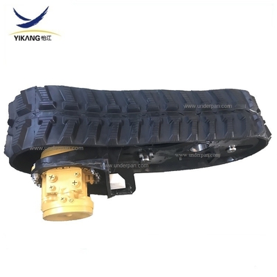 الهيكل السفلي المطاطي المجنزرة لـ 0.5 طن 2.5 طن 8 طن 9 طن 10 طن 15 طن 20 طن ماكينات حفر مجنزرة