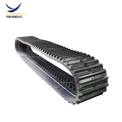 مسار مطاطي Morooka لمقطورة قلابة مجنزرة 500x100x80600x100x80600x125x62600x150x46700x100x80750x150x66 800x125